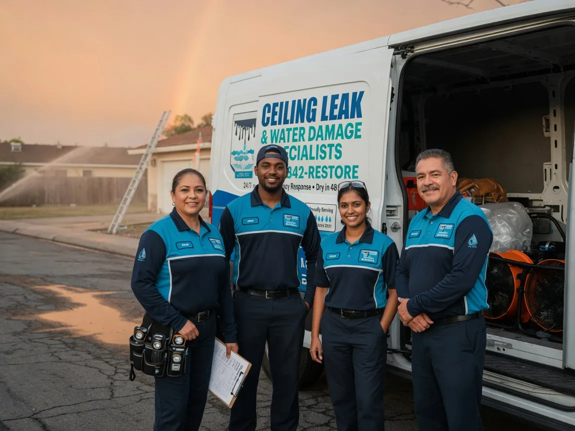 Ceiling Leak Cleanup company in West Lafayette, OH